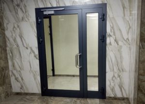 Алюминиевая дверь 700×2200 мм. GFTD35202
